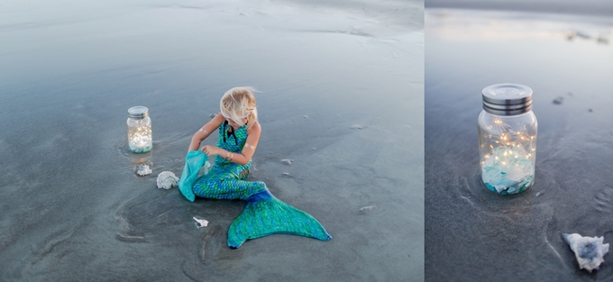 Magical Mermaid Inspired Beach Children