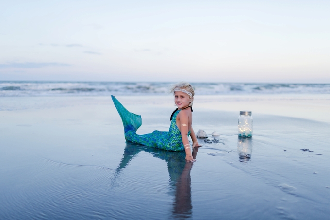 Magical Mermaid Inspired Beach Children
