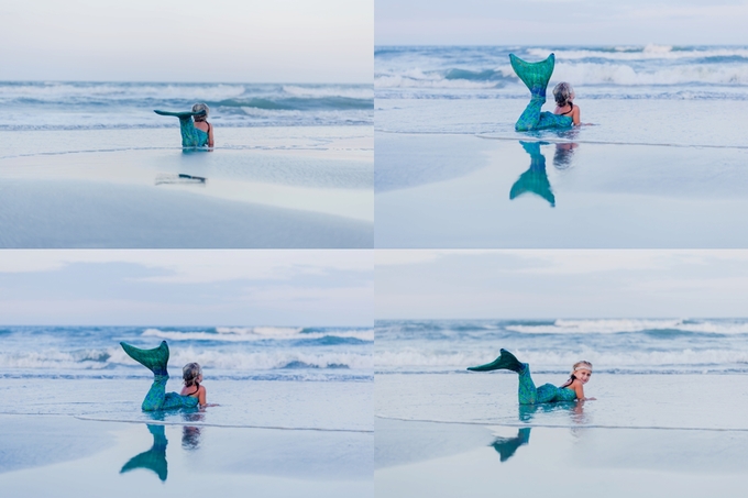 Magical Mermaid Inspired Beach Children