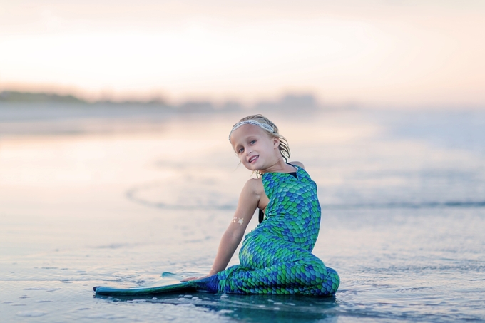 Magical Mermaid Inspired Beach Children