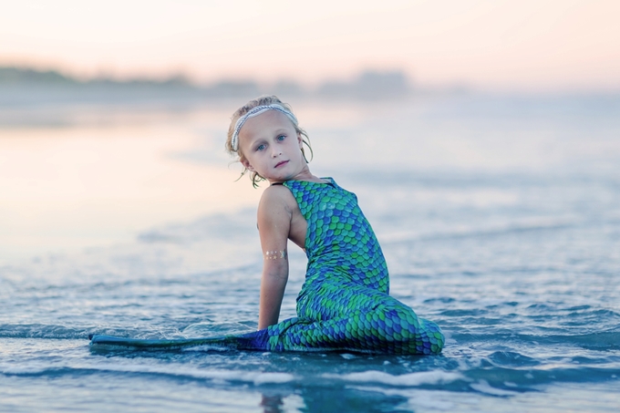 Magical Mermaid Inspired Beach Children