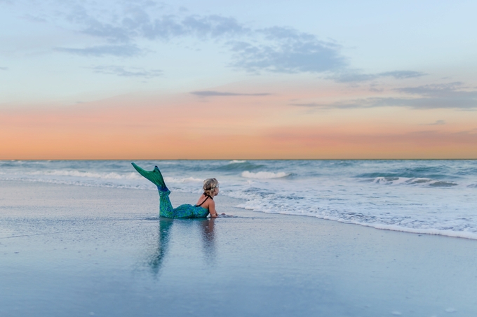 Magical Mermaid Inspired Beach Children