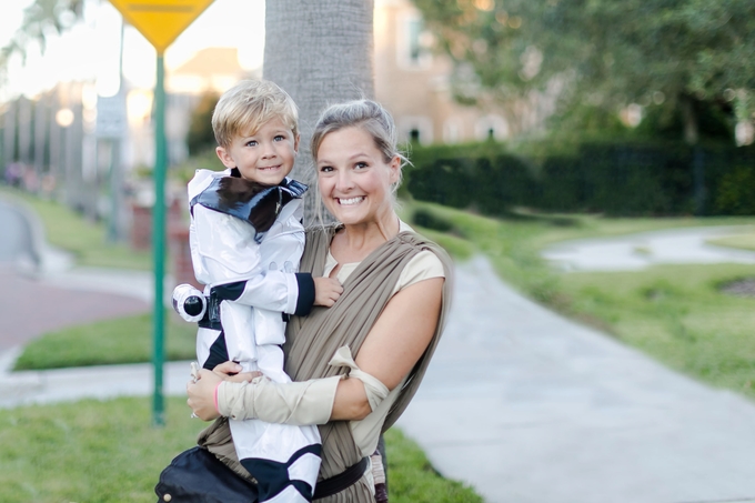 The Force comes out on Halloween, Orlando Children and Family Photographer Brooke Tucker