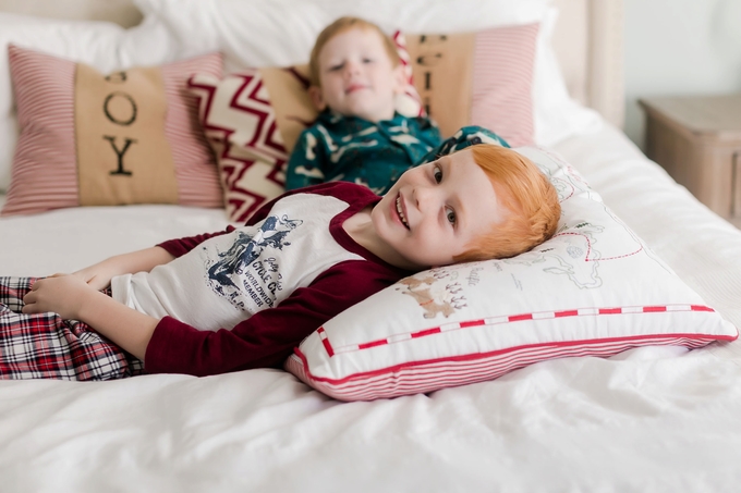 Christmas Pajamas and Milk with Mommy Lifestyle photography Session by Brooke Tucker Photography