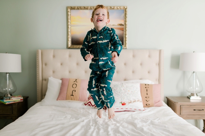 Christmas Pajamas and Milk with Mommy Lifestyle photography Session by Brooke Tucker Photography