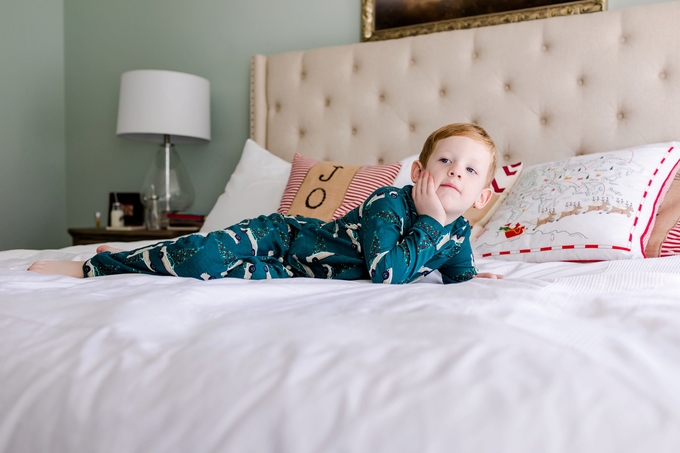 Christmas Pajamas and Milk with Mommy Lifestyle photography Session by Brooke Tucker Photography