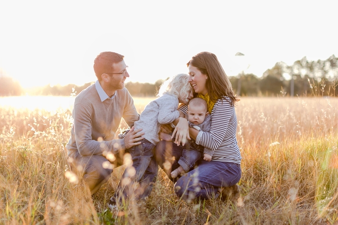 Lifestyle fall family photography, celebration, Florida