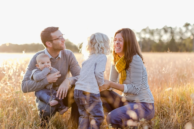 Lifestyle fall family photography, celebration, Florida