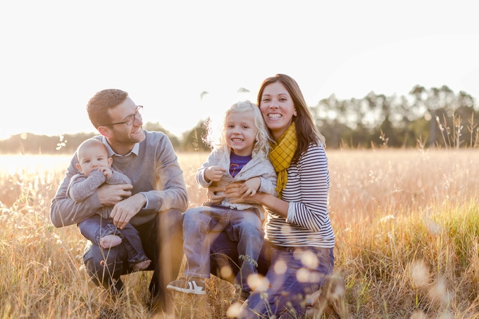 Lifestyle fall family photography, celebration, Florida