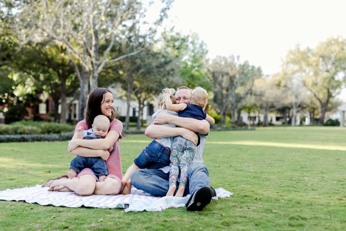 Florida Family Photographer/ Beautiful Outdoor Family portraits