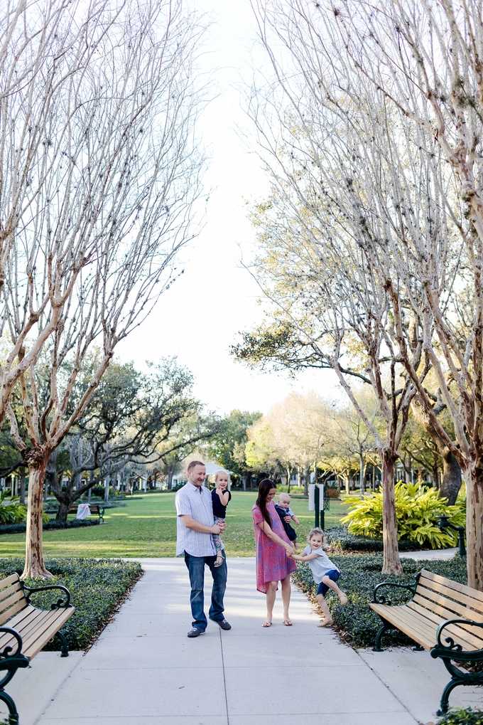 Florida Family Photographer/ Beautiful Outdoor Family portraits