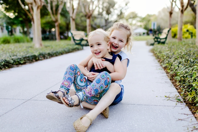 Florida Family Photographer/ Beautiful Outdoor Family portraits