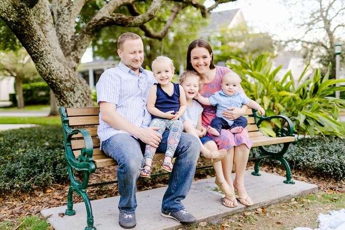 Florida Family Photographer/ Beautiful Outdoor Family portraits