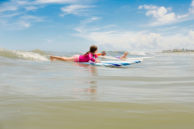 family fun at cocoa beach, children and family photography