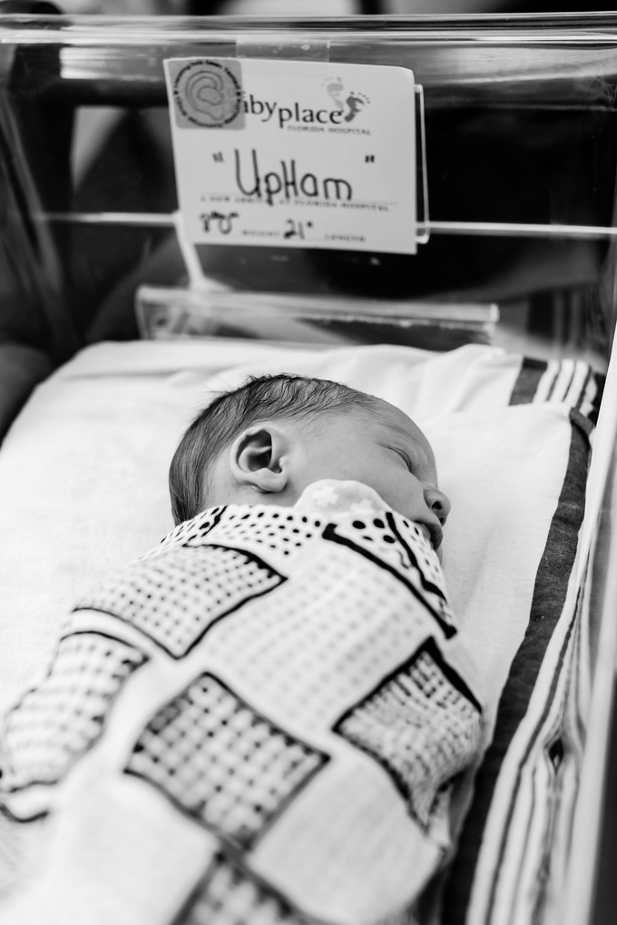 beautiful orlando hospital newborn session, fresh 48