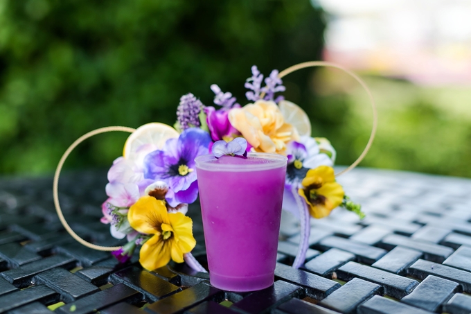 Beautiful Headshots with Floral Mickey Ears handmade by the girls of Trinket Trove Designs, Walt Disney World