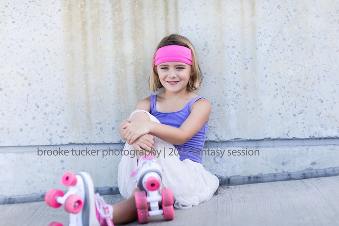 Beautiful and fun all about me roller skating session, orlando florida, brooke tucker photography