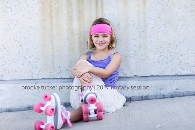 Beautiful and fun all about me roller skating session, orlando florida, brooke tucker photography