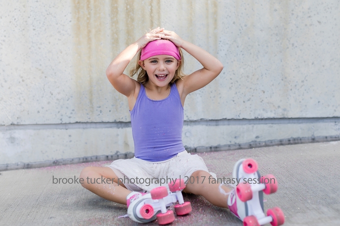 Beautiful and fun all about me roller skating session, orlando florida, brooke tucker photography