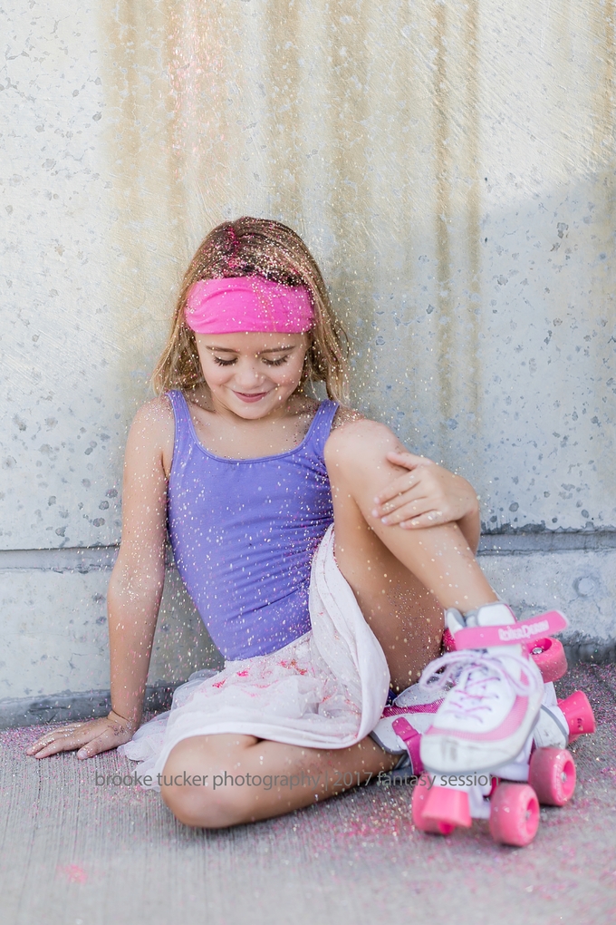 Beautiful and fun all about me roller skating session, orlando florida, brooke tucker photography