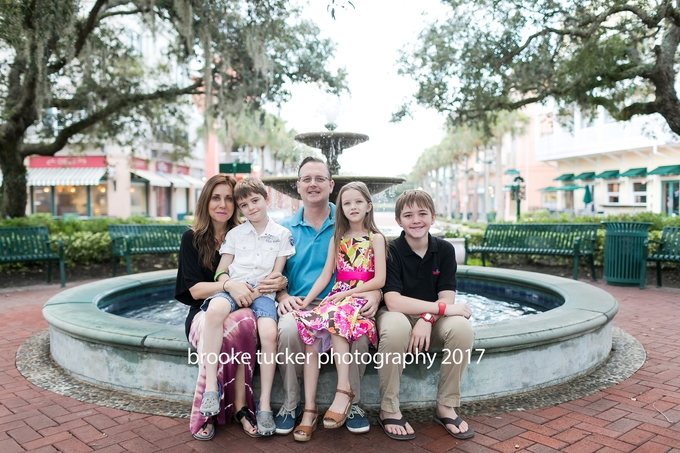 Beautiful downtown celebration family portraits, orlando family photographer brooke tucker