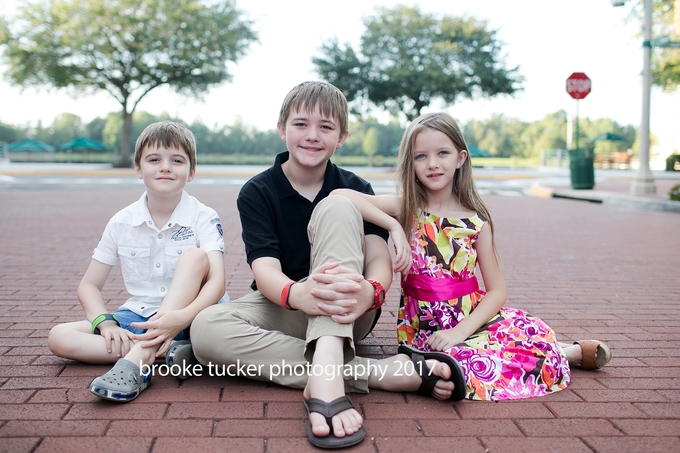 Beautiful downtown celebration family portraits, orlando family photographer brooke tucker