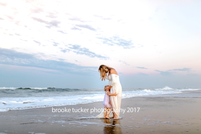 Beautiful beach mother and daughter photographer, virginia beach child and family photographer brooke tucker photography