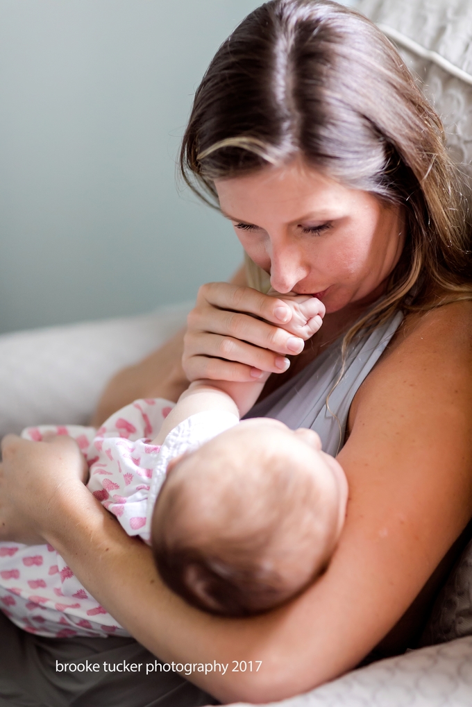 virginia beach in home baby session brooke tucker photography