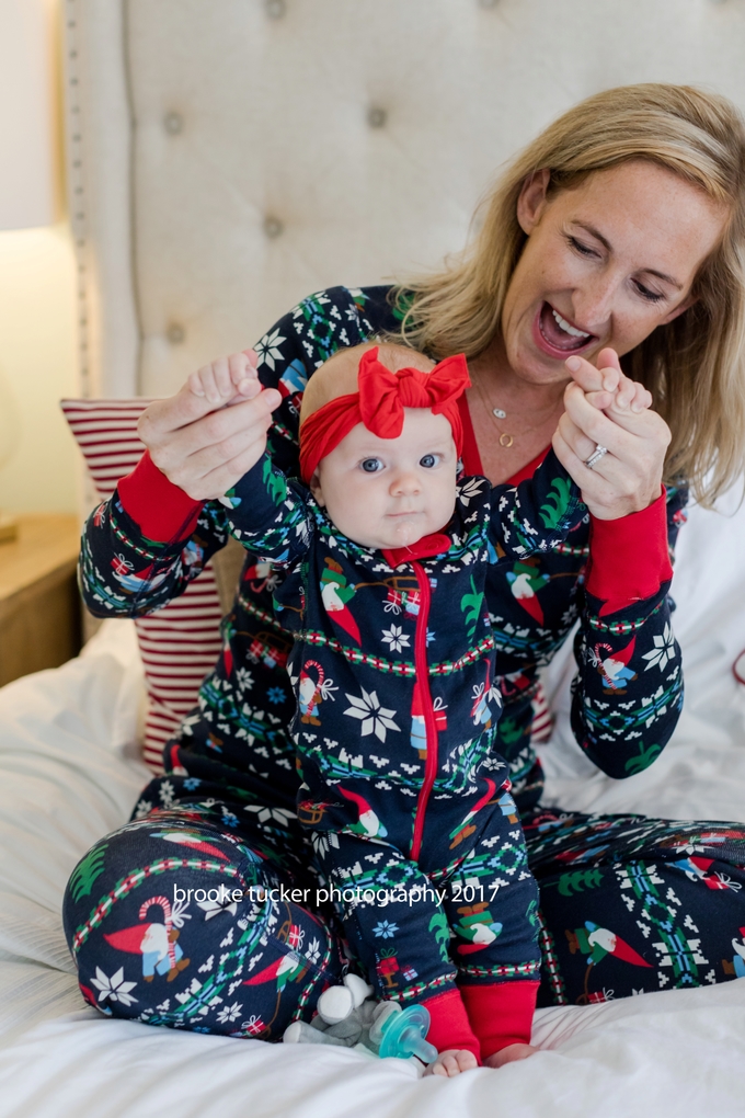 holiday family portraits, lifestyle christmas pajamas, family holiday pj