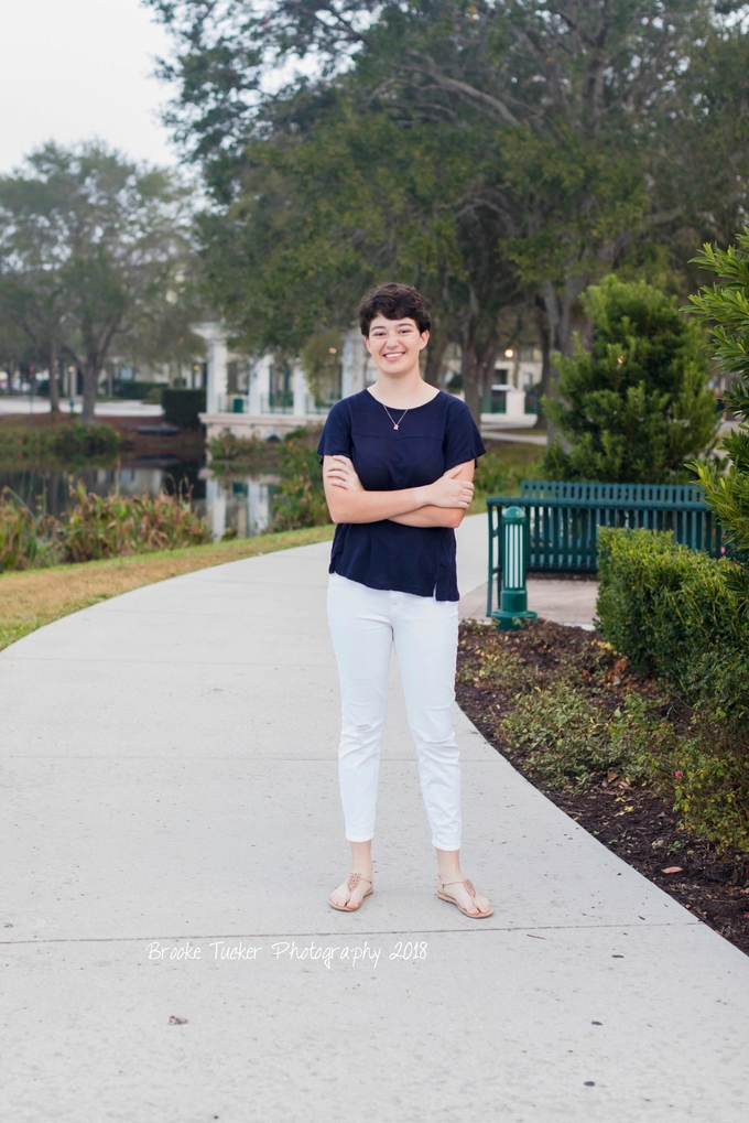 Senior portrait photographer, Orlando Florida, Brooke Tucker Photography