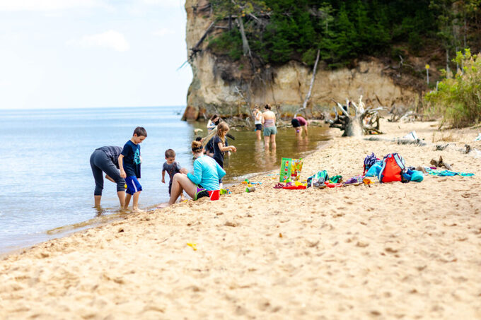 fossil beach adventures in homeschooling by brooketucker photography